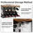 Jeriann Tabletop Wine Bottle & Glass Rack-925050970