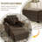 Annalease 41.3" Upholstered Chesterfield Accent Chair-1866849254