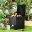 Boîte de rangement verrouillable en résine vbal-91358231