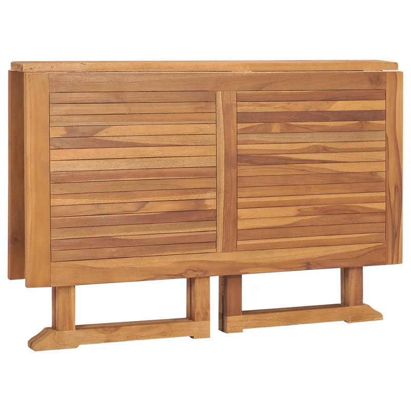 Gurseese Rectangular Teak Outdoor Dining Table , 110cm cm W 110cm cm D