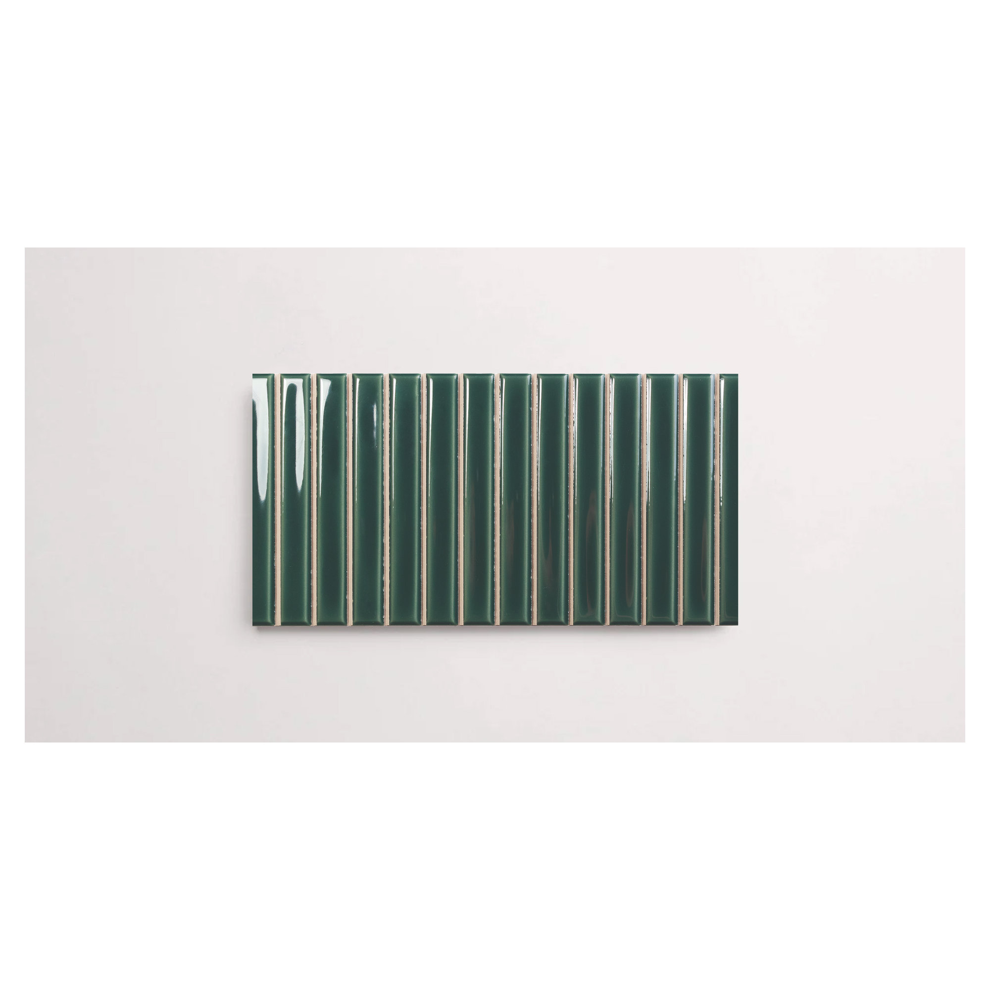 Love Bars 5" x 10" Glossy, Royal Green