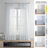 Larsa Linen Blend Sheer Curtain Single Panel-1448658907-1448658911