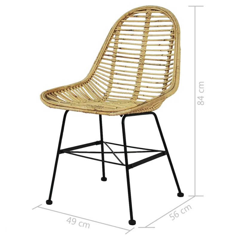 Salena 84cm H Side Chair
