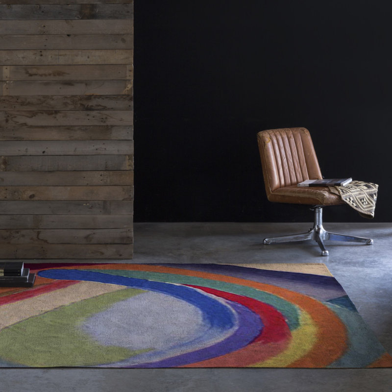 Aaris Abstract Hand Woven Area Rug, Rectangle 120 x 170cm
