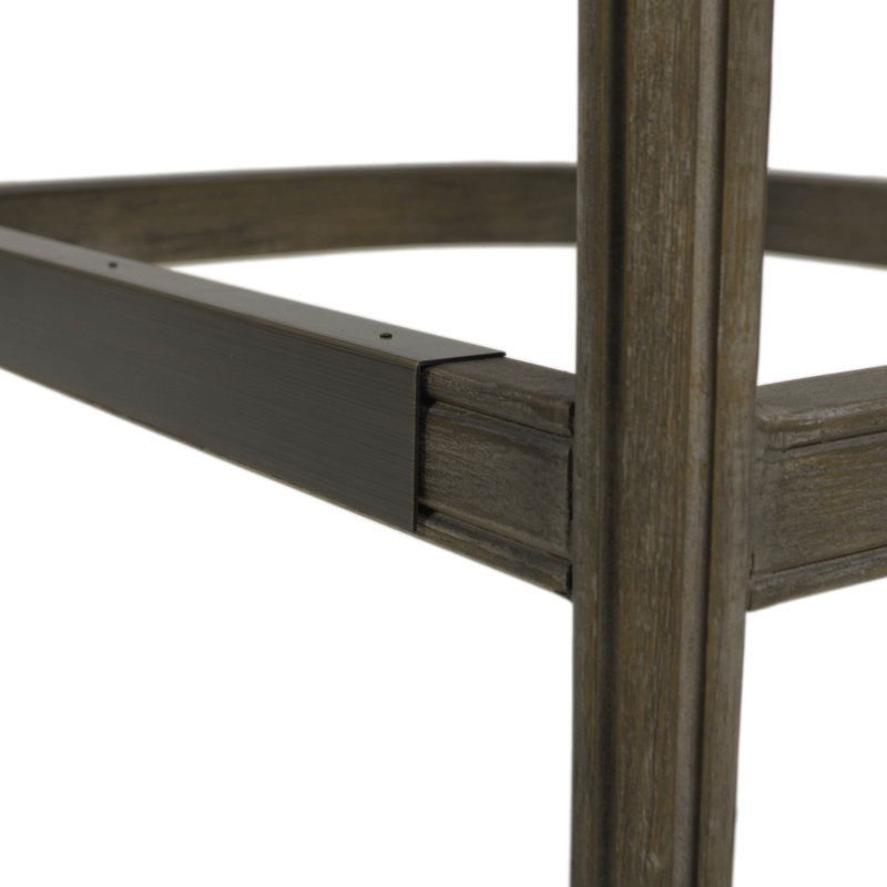 Tabouret de bar 26,5 po Farmhouse, Beige