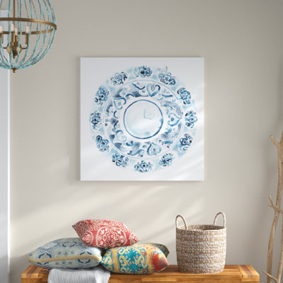 «Porcelain Design II», peinture sur toile