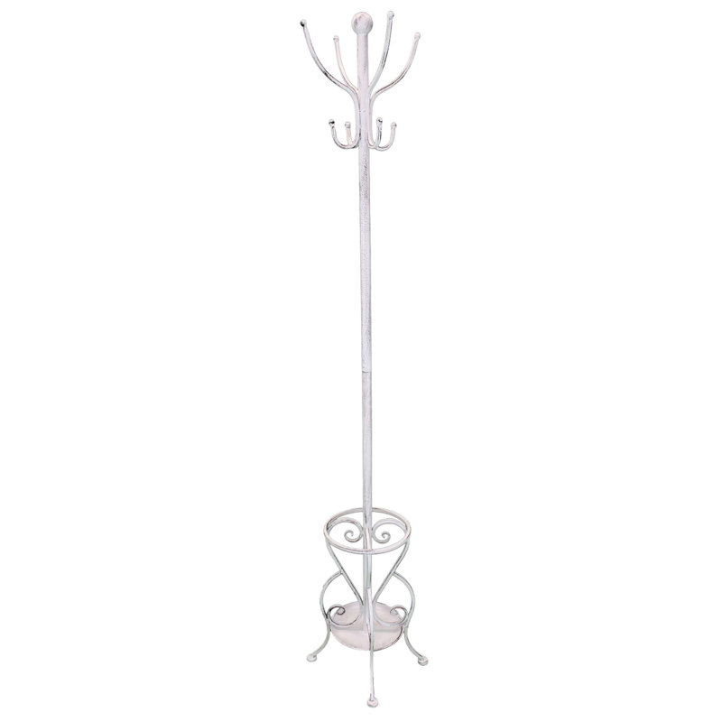 Steel Freestanding 8 - Hook Coat Rack