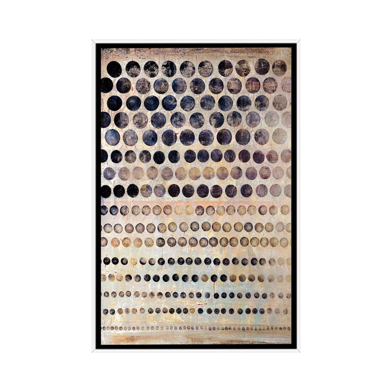 Moon Shadow - Print on Canvas, 101.6 cm H x 66.04 cm W, White Framed