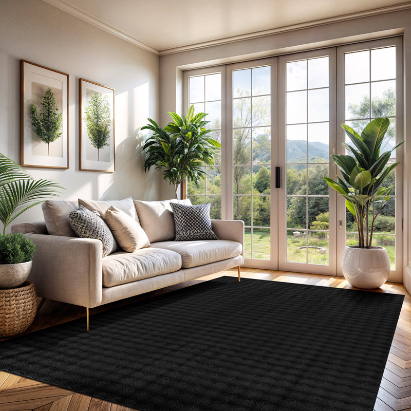 Soft Non-Slip Indoor Area Rug, Rectangle 8' x 10'