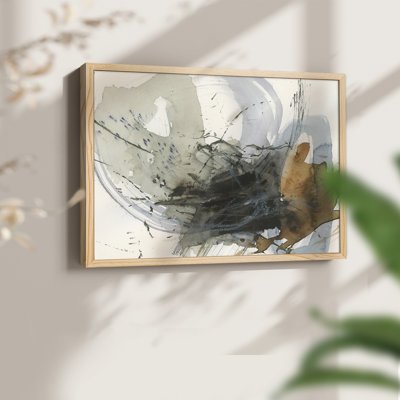 Orbital Burst I -Framed Print - Restickable