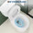 Two Piece Toilet, 17" Round Bowl, Dual Flush Buttons, Soft-Close Seat, 12" Rough-in, White