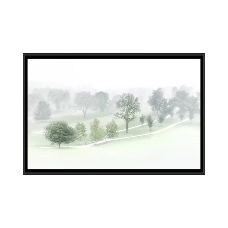 « hanie i », impression sur toile, H 18 po x l 26 po x P 1,5 po, Toile avec cadre noir, Pas de tapis