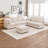 Miller 7 - Piece Upholstered L-Shaped Sectional With Storage Ottoman-742480396