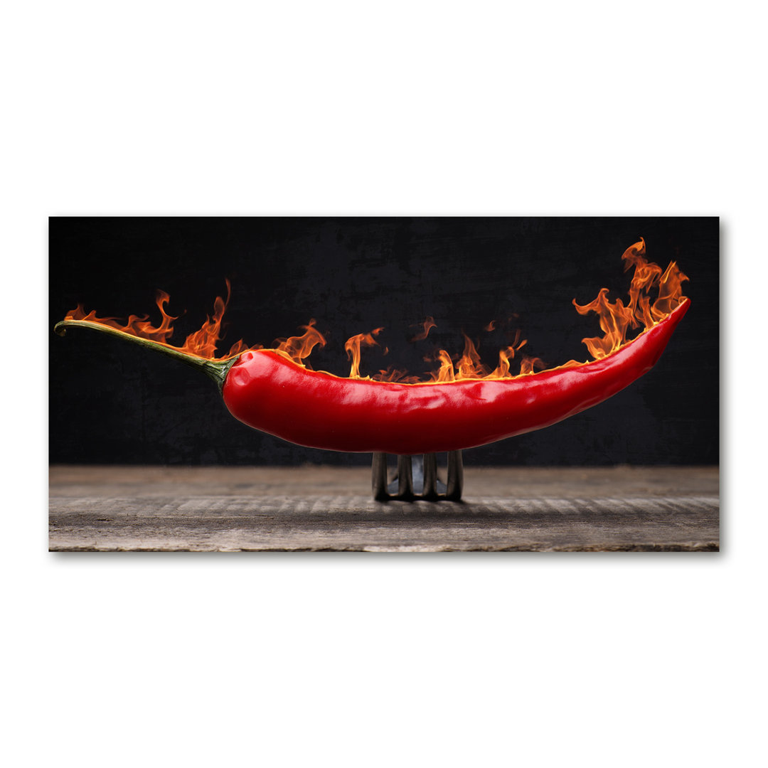 Chili Pepper - Kunstdrucke auf Leinwand - Wrapped Canvas