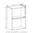 Furinno Luder 2-Tier Open Shelf Bookcase, White-1134752021-1171297058