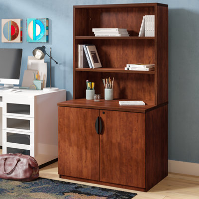 Nevjana Storage Cabinet with Open Hutch