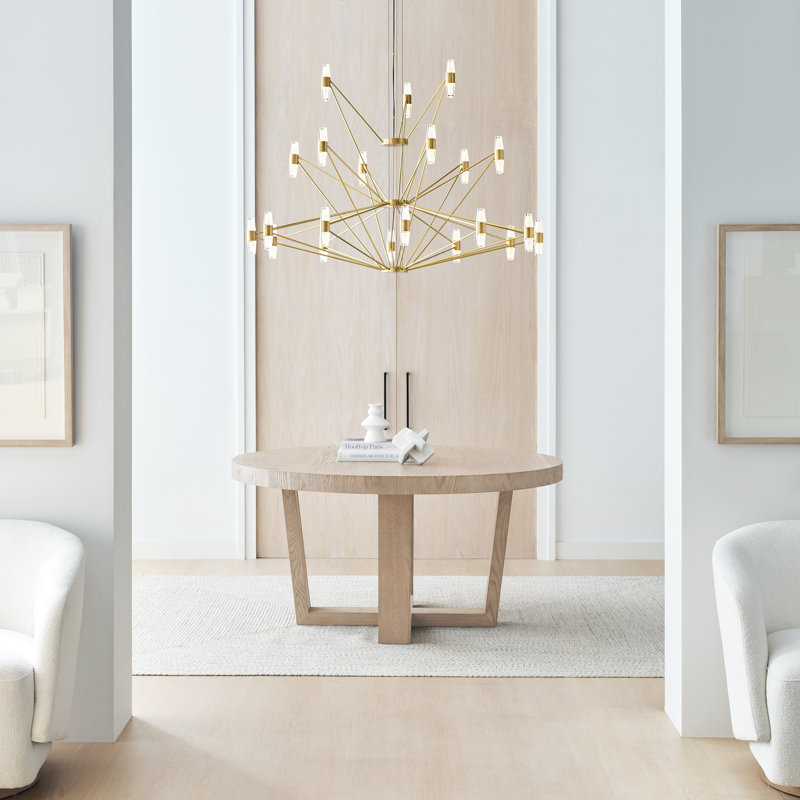 Sean Lavin Lassell three tier tall extra large chandelier, Bronze