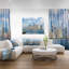 « lower manhattan horizon », reproduction de photo sur toile tendue-18272764-33825908