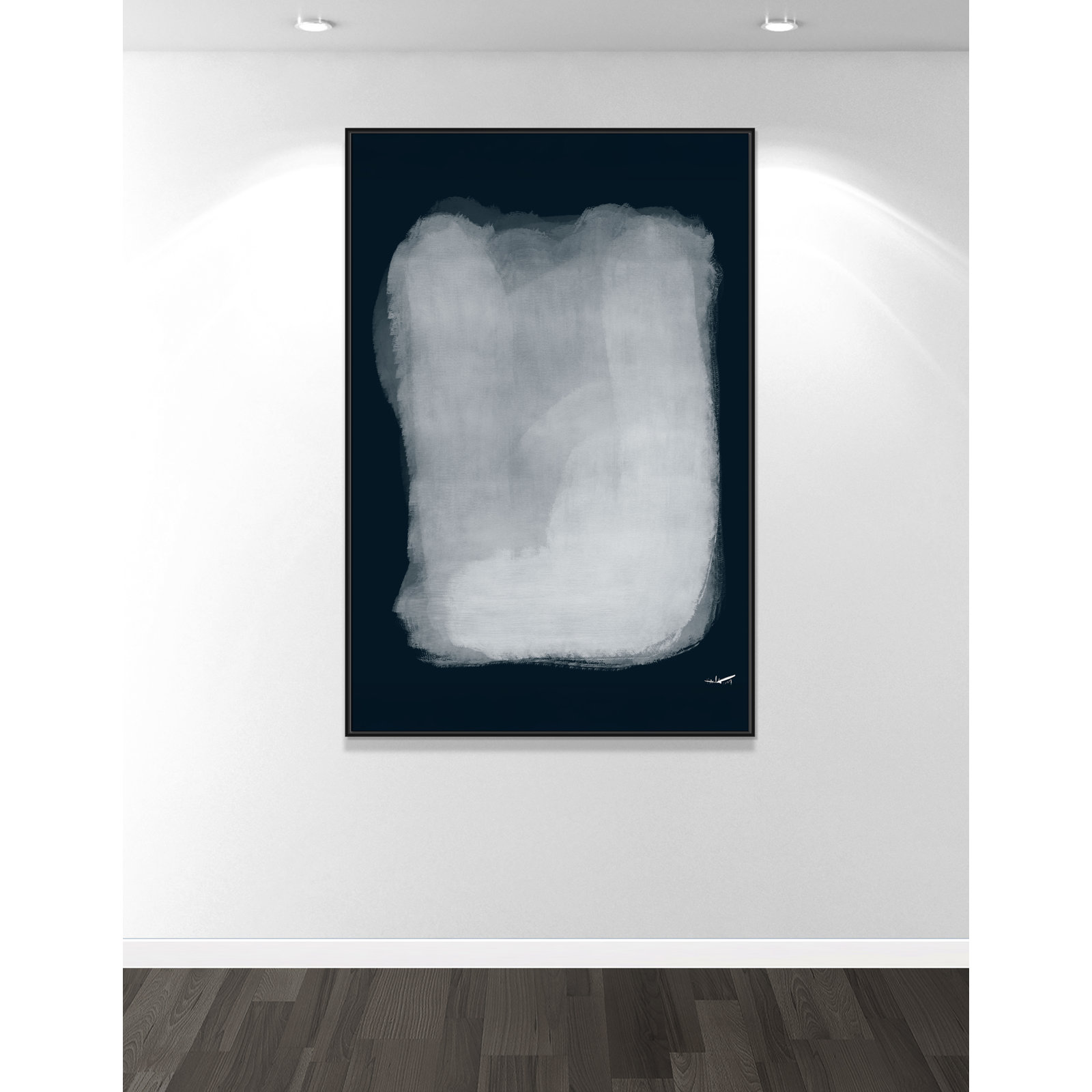 Gelder "Calme 001" Print by N.Atelier, 61.5" H x 41.5" W, Black
