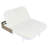 Outdoor Daybed, Patio Rattan Daybed with 5-Position Adjustable Backrest and Removable Cushions&Pillows-1606844329