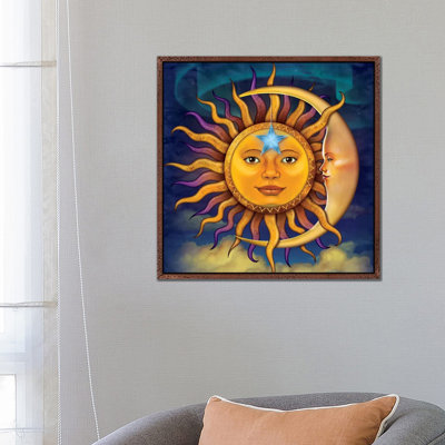 Sun Moon by Vincent Hie - Print on Canvas