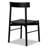 Hamm Solid Oak Dining Chair with Handwoven Rope Seat-1943144308