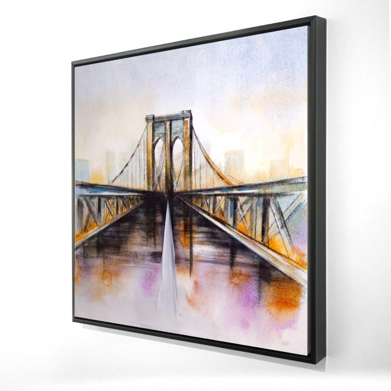 " Colorful Brooklyn Bridge "