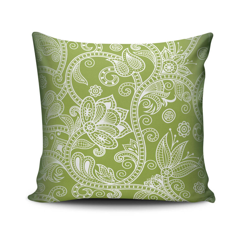 Godinez Indoor / Outdoor Floral Square Cushion