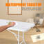 Table pliante de 8 pi, table en plastique portative pour le camping, pique-niques, fêtes, table pliable à charge élevée-2026596118