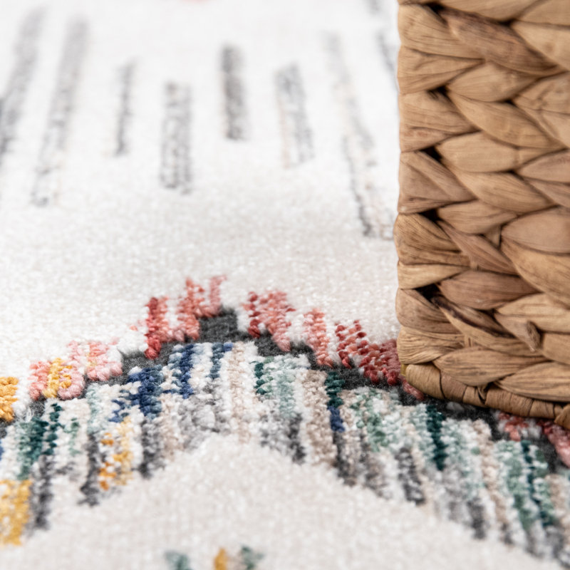 Ikat Indoor Rug, 94.49" W x 133.86" L