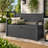 75 Gallon Durable Lockable Resin Outdoor Bench Storage And Organization Deck Box-133435531-122080397