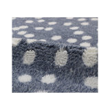 Confetti Polka Dots Area Rug in Denim Blue/White