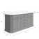 Bruning 72" Carrara Quartz Countertop Bath Vanity with Mirror