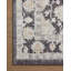 Tapis oriental en polypropylène tissé à la machine en noir anthracite / gris-87054075