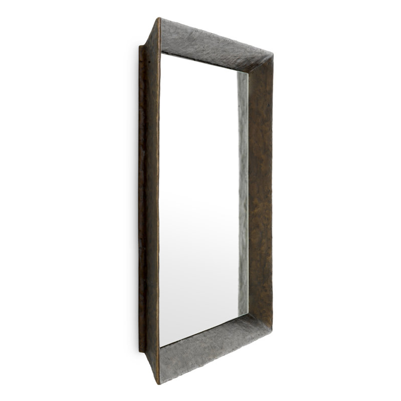 Mirror Othello Square Bronze Finish