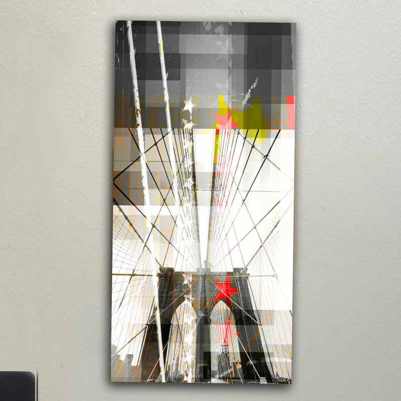 Brooklyn by Parvez Taj - 1 Piece Wrapped Canvas Wall Art, 152cm H x 76cm W x 3.81cm D