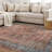 Calista Multi Vintage Rug – Machine Washable Flat Pile With Non-Slip Backing-1491264514-1492067105