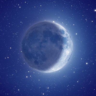 The Moon by Robin_Hoood - Print
