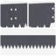 103 cm W Steel Lawn Edging Fencing-130016600-130016601