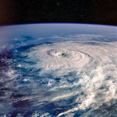 Typhoon by Elen11 - Wrapped Canvas Print