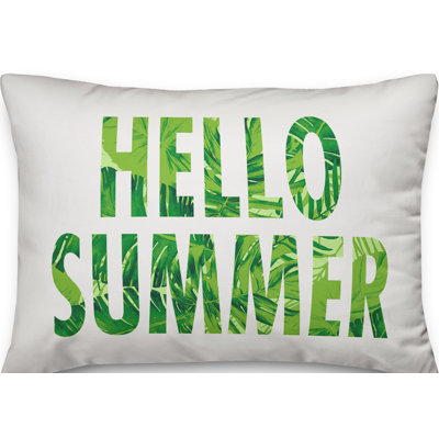 Coussin intérieur / extérieur Hello Summer