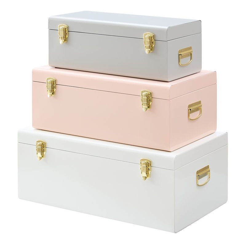 3 Piece Accent Trunk Set