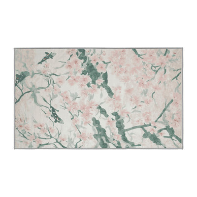 Machine Washable Grey Area Rug