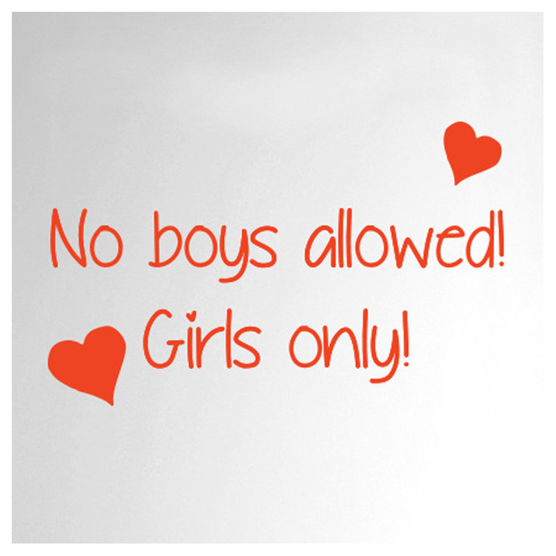 Wall Decal, Orange