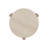 Marielle Stone Top End Table - Toffee
