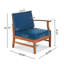 Fauteuil droit Perla, bleu-1568333836