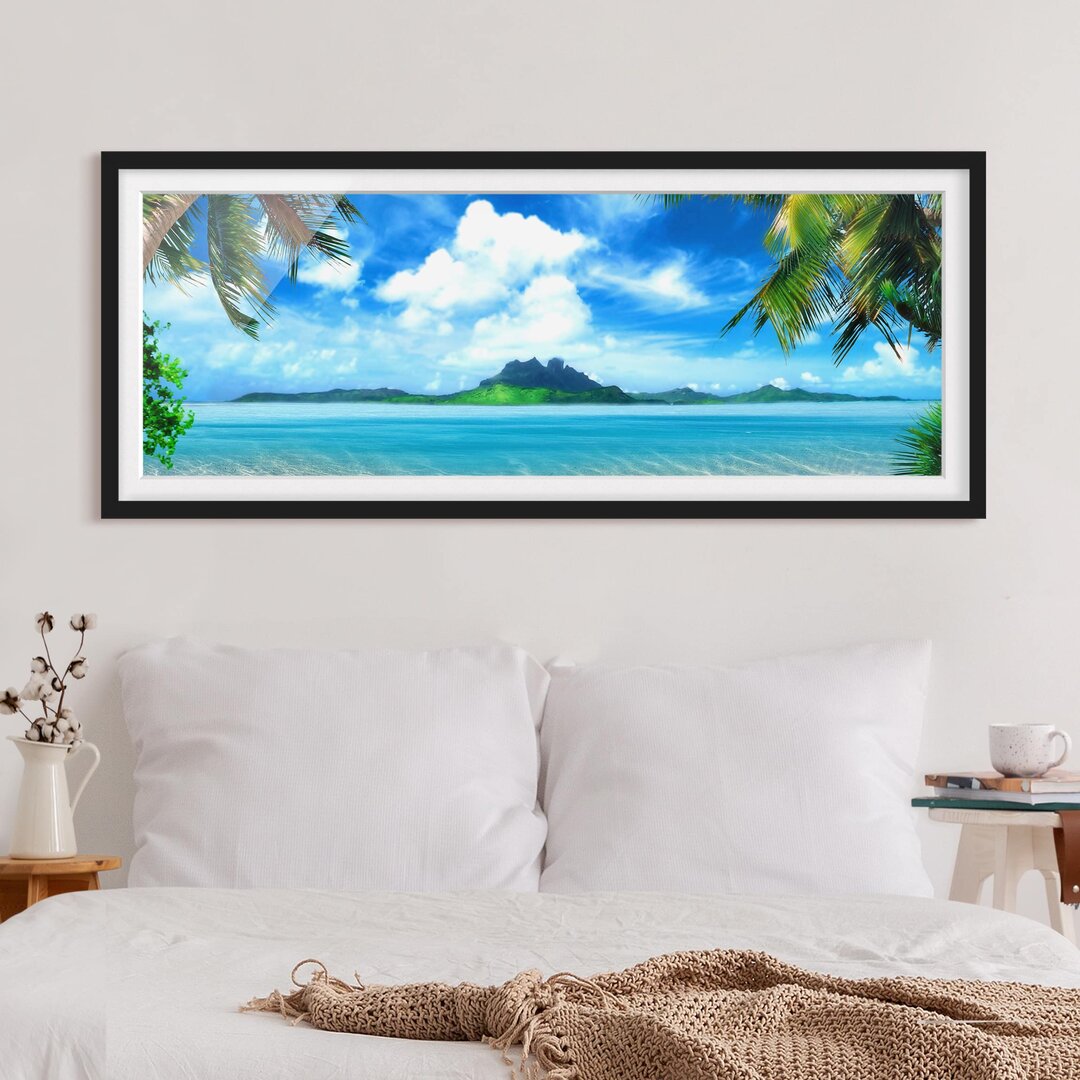 Picture With Frame - Dream Vacation - Panorama Landscape - B