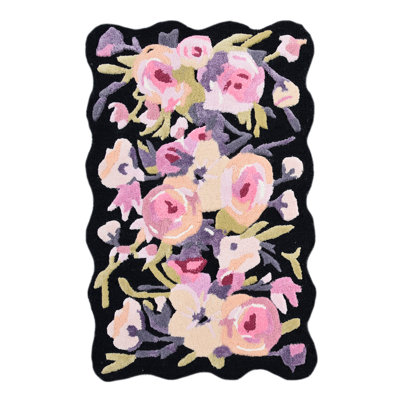 Violet Roses Rug