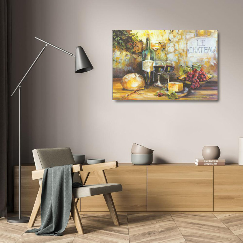 Le Chateau, 16" H x 24" W