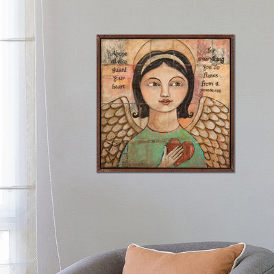 Guard Your Heart by Teresa Kogut - Painting on Canvas